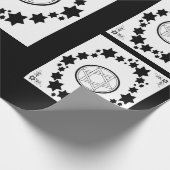 Der Stern von David - Geschenkpapier (Ecke)