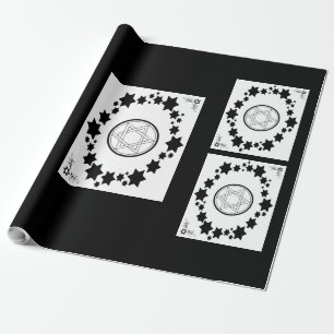 Der Stern von David - Geschenkpapier