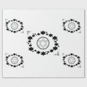 Der Stern von David - Geschenkpapier (Flach)