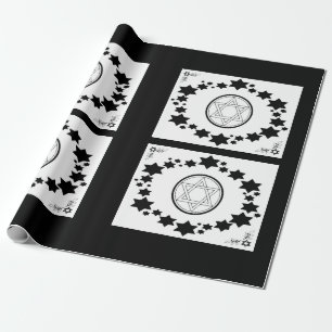 Der Stern von David - Geschenkpapier