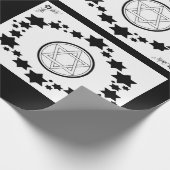 Der Stern von David - Geschenkpapier (Ecke)