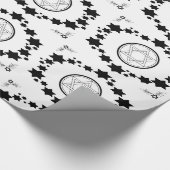 Der Stern von David - Geschenkpapier (Ecke)