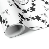 Der Stern von David - Geschenkpapier (Rolleneckpunkt)