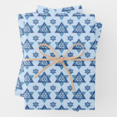 Der Stern von David, Juden, Israel, Geschenkpapier Set (Beispiel)
