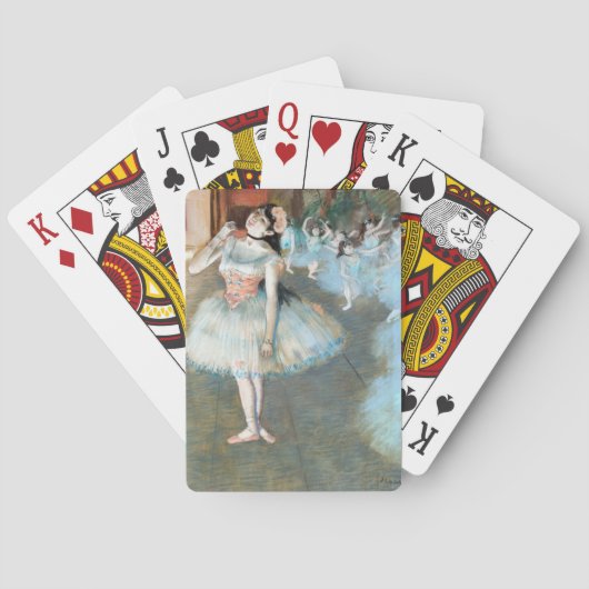 Der Stern von Edgar Degas Spielkarten (Rückseite)