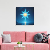 Der Stern von Winterborn Leinwanddruck (Insitu (Wohnzimmer))