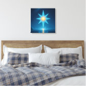 Der Stern von Winterborn Leinwanddruck (Insitu (Schlafzimmer))