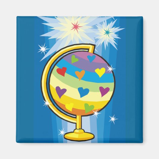 Der Sternenglobe - Magnet (Vorne)