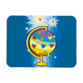 Der Sternenglobe - Magnet (Horizontal)