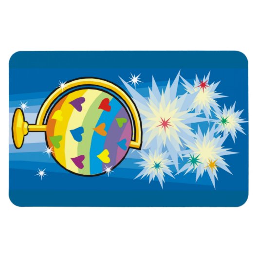 Der Sternenglobe - Magnet (Horizontal)