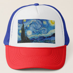 Der Sternenhimmel (1889) von Vincent Van Gogh Truckerkappe