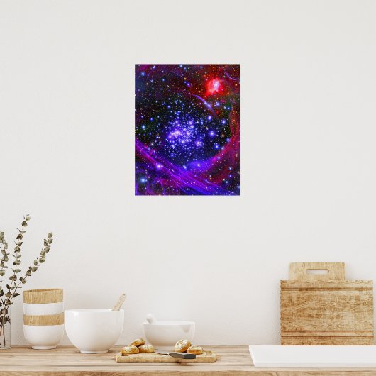 Der Sternenhimmel der Arches, tief im Hub Poster (Küche)