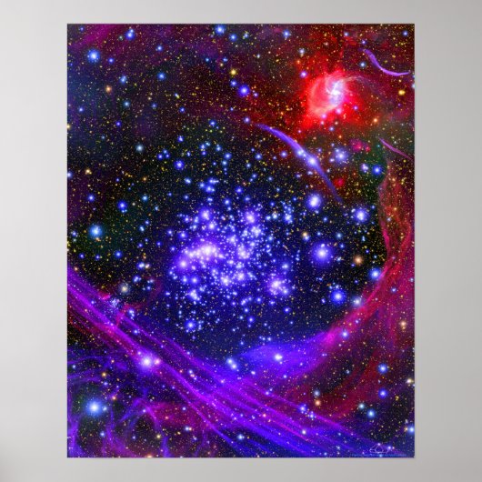 Der Sternenhimmel der Arches, tief im Hub Poster (Vorne)