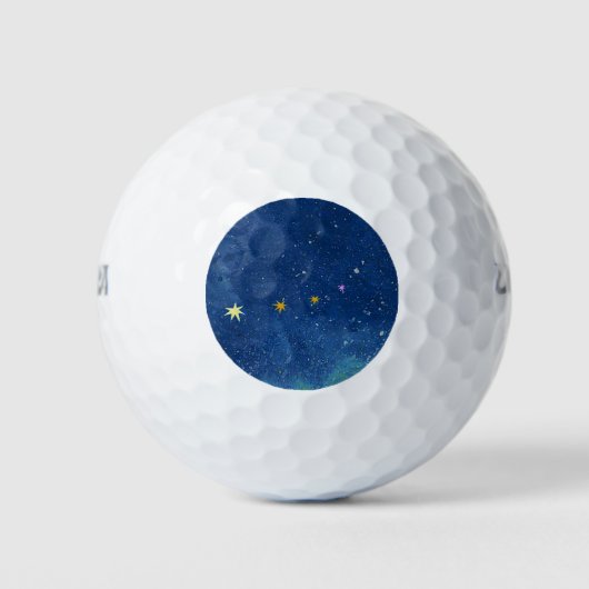 Der Sternenhimmel Golfball (Vorderseite)