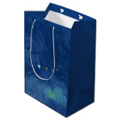Der Sternenhimmel Mittlere Geschenktüte (Rückseite Schrägansicht)