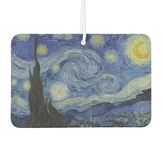 Der Sternenhimmel, Ölgemälde, Vincent Van Gogh Autolufterfrischer (Vorderseite)