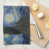 Der Sternenhimmel, Ölgemälde, Vincent Van Gogh Geschirrtuch (Viertel Falte)