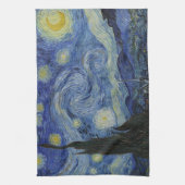 Der Sternenhimmel, Ölgemälde, Vincent Van Gogh Geschirrtuch (Vertikal)