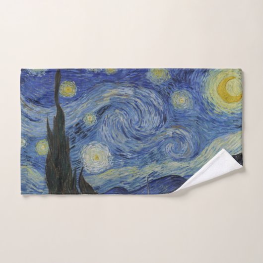 Der Sternenhimmel, Ölgemälde, Vincent Van Gogh Handtuch (Handtuch)