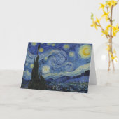 Der Sternenhimmel, Ölgemälde, Vincent Van Gogh Karte (Gelbe Blume)