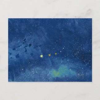Der Sternenhimmel Postkarte