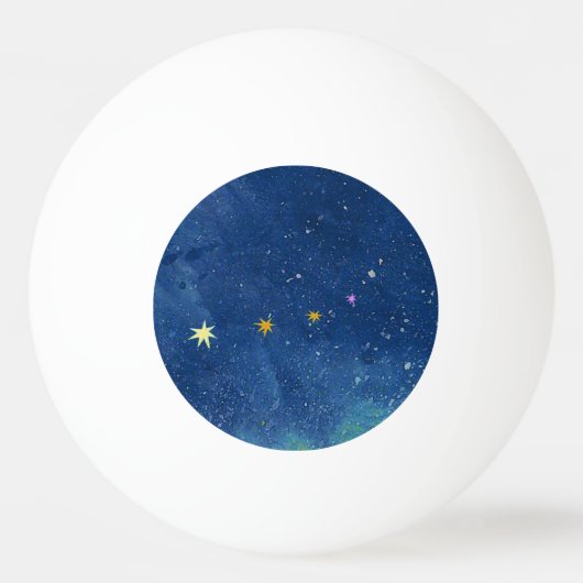 Der Sternenhimmel Tischtennisball (Vorderseite)
