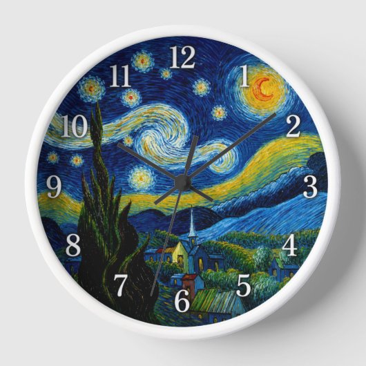 Der Sternenhimmel Uhr (Vorderseite)