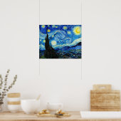 Der Sternenhimmel - Van Gogh Poster (Küche)