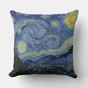 Der Sternenhimmel  Vincent van Gogh 1889 Kissen