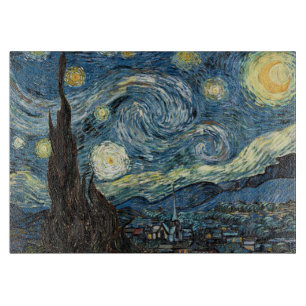 Der Sternenhimmel von Vincent van Gogh. berühmte K Schneidebrett