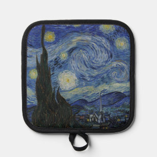 Der Sternennacht, Ölgemälde, Vincent Van Gogh Topflappen