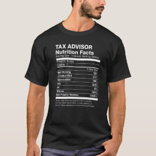 Der Steuerberater ernährt sich von den Fakten T-Shirt