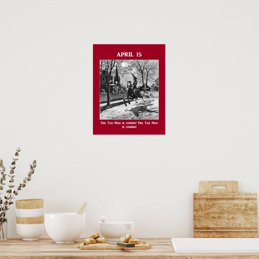 Der Steuermann kommt! Poster (Küche)