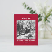 Der Steuermann kommt! Postkarte (Stehend Vorderseite)