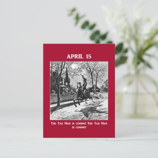 Der Steuermann kommt! Postkarte (Stehend Vorderseite)