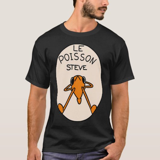 Der Steve Fisch T-Shirt (Vorderseite)