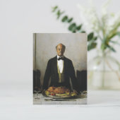 Der Steward Postkarte (Stehend Vorderseite)