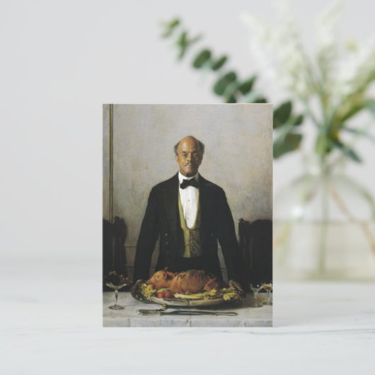 Der Steward Postkarte (Stehend Vorderseite)