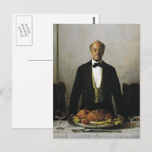 Der Steward Postkarte (Vorne/Hinten)