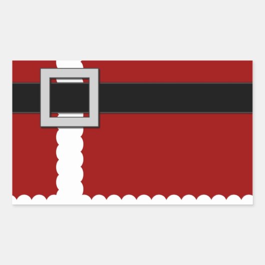 Der Sticker des Weihnachtsmanns (Vorderseite)