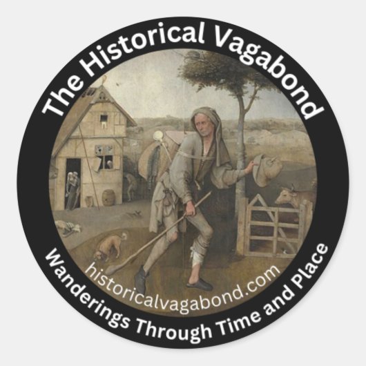 Der Sticker für das historische Vagabond-Logo (Vorderseite)