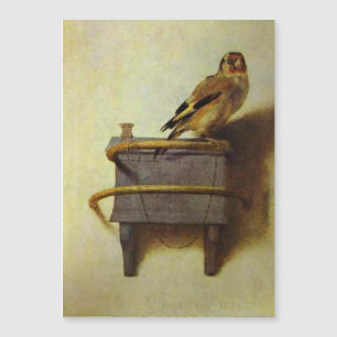 Der Stieglitz von Carel Fabritius Magnetkarte