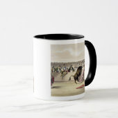 Der Stier, der die Sperren, 1865 (Farbe, springt Tasse (VorderseiteRechts)