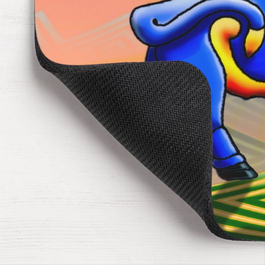 der Stier Mousepad (Ecke)