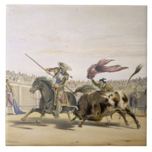 Der Stier, welche der Gebühr, 1865 Folgt-oben Fliese