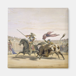 Der Stier, welche der Gebühr, 1865 Folgt-oben Magnet