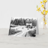 Der Stift des landwirtschaftlichen Hauses Zeichne  Karte (Gelbe Blume)