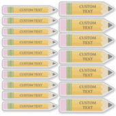 Der Stift für die benutzerdefinierte Textkid-Lehre Aufkleber (Vorderseite)