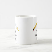 Der Stift ist mächtiger als das Schwert Kaffeetasse (Mittel)