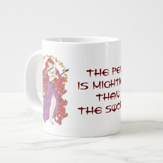 Der Stift ist mächtiger Jumbo-Tasse